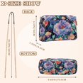 thumbnail image 4 of FORMRS Women Crossbody Purse with Chain Strap Vegan Leather Shoulder Handbag, Puprle Ethereal Floral Harmony, 4 of 7