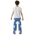 thumbnail image 4 of FORMRS Boys Pajama Pants with Pockets Size 9-10Y Kids Lounge Sleep Bottoms, White Polar Bear, 4 of 8