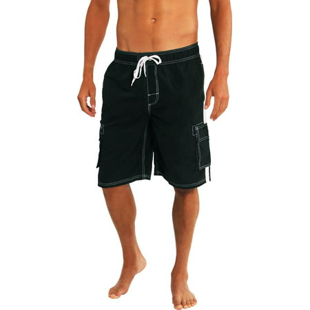 NORTY - Norty Mens Big Extended Size Swim Trunks - Mens Plus Size ...