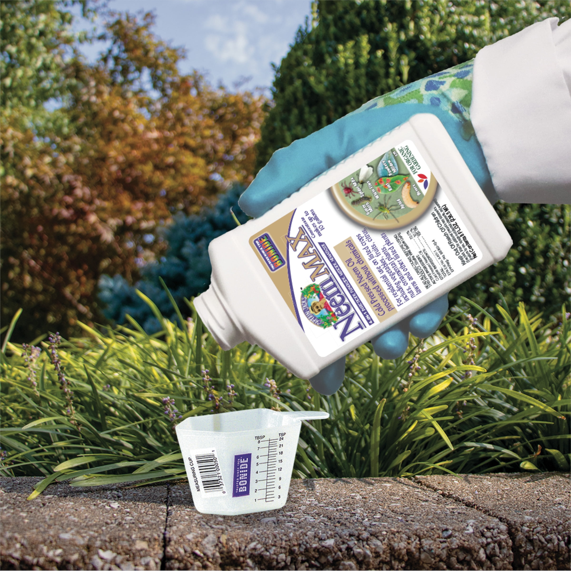 Bonide Captain Jack's 8 oz Neem Max Concentrate Controls Insects, Mites, Nematodes and Fungus