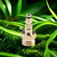 thumbnail image 1 of M22 Hose Adapter High Pressure Washer Quick Connect Plug-In Nipple Hose Fitting Adapter Garden Cleaning Tool Accessories, 1 of 9