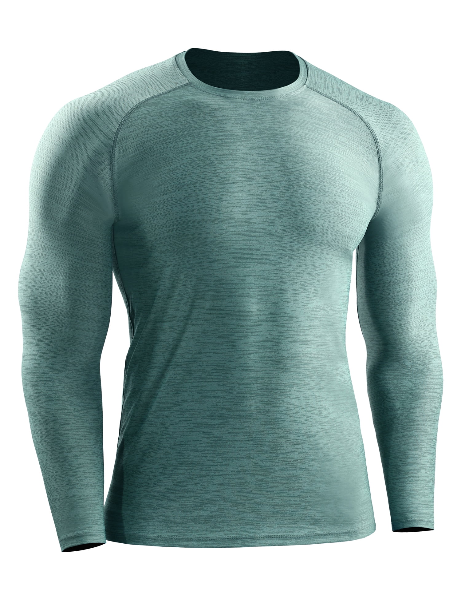 Men Compression Base Layer Thermal Athletic Sports T-Shirts Tops Gym Long Sleeve 