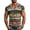 Multicolour, variant on Mens V Neck T Shirts Striped Short Sleeve T-Shirts Casual Slim Fit Lightweight Summer Tops Fashion Beach Vacation Shirts