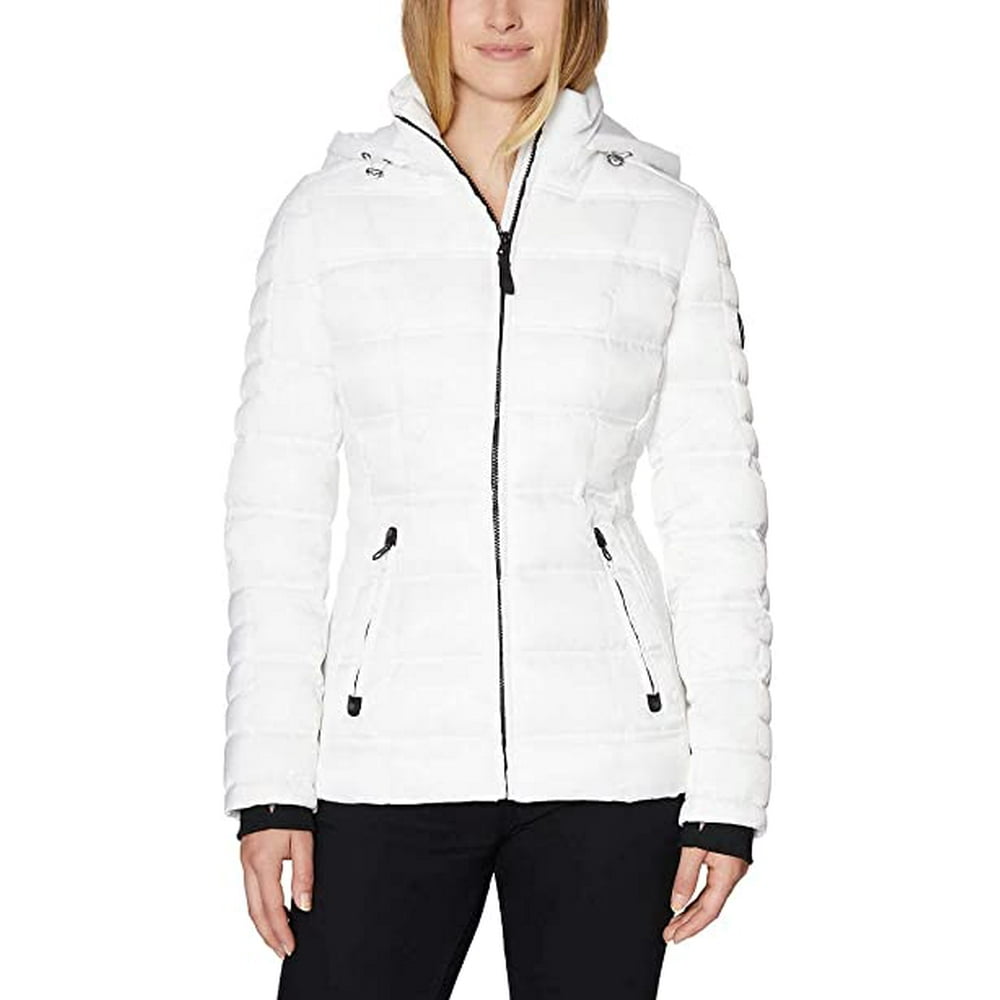 Nautica - Nautica Ladies' Puffer Jacket - White XX-Large - Walmart.com ...