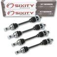 thumbnail image 2 of 4 pc Sixity XT Front Rear Left Right Axle compatible with Arctic Cat 400 2008 - TRV 4X4, 2 of 3