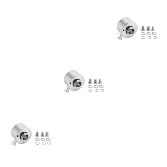 Youkk 1/2/3/5 Aluminum Wheels Provide Durability To Quick Release Disconnect Hub With Push silver 56*46*35mm 3PCS