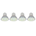 thumbnail image 2 of Bombilla MR11 de 15 LED, 5 W, 500 lm, base de doble clavija, para paisaje, para sala de estar, blanco frío, 4 unidades, 2 of 14