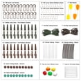 thumbnail image 3 of 143PCS Carp Fishing Tackle Box Clips Hooks Swivels Baiting Needles Terminal Rigs, 3 of 8