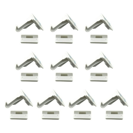 Cupboard Locks for Children - Child Safety Locks,Baby Proofing Drawer Kit Latches - No Drilling - Non Magnetic Child Proof Kitchen Cabinet Lock for Babies - Childproof - 10 Pack