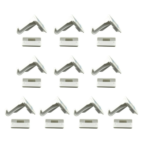 Cupboard Locks for Children - Child Safety Locks,Baby Proofing Drawer Kit Latches - No Drilling - Non Magnetic Child Proof Kitchen Cabinet Lock for Babies - Childproof - 10 Pack