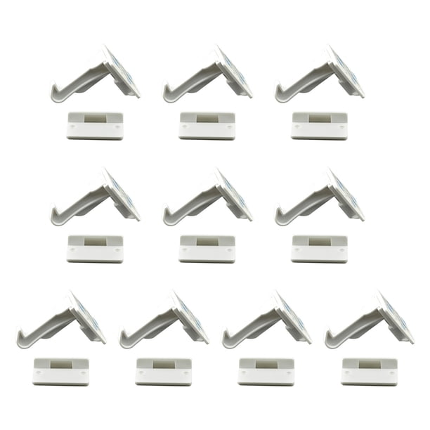 Cerradura de Cajón Magnético Cerradura de Cajón Invisible para Niños, Cerradura de Cajón Multipropósito, Cerraduras de Cajón Multifuncionales con Llaves