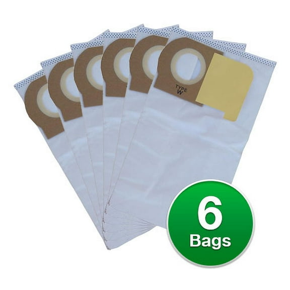 Replacement Vacuum Bag for Riccar RWH-6 / Type W / 854 (Single Pack)