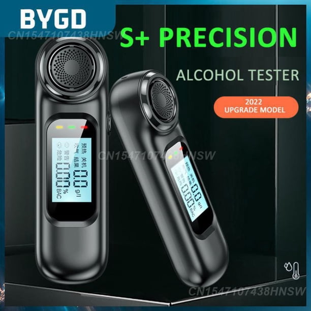 Led Large Screen Display Breathalyzer Analyzer Portable Non-contact Breath Alcohol Tester 5v High Precision Alcohol Tester01China He Qiyong unisex