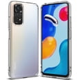 thumbnail image 1 of Ringke Fusion Matte Case Compatible with Xioami Redmi Note 11 / 11S, Translucent PC Back TPU Bumper Drop Protection Phone Cover - Clear, 1 of 9