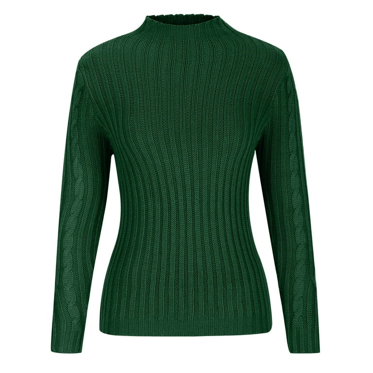 Casual Buttons Weave Turtleneck Sweaters(3 Colors) Casual Buttons Weave Turtleneck Sweaters(3 Colors)