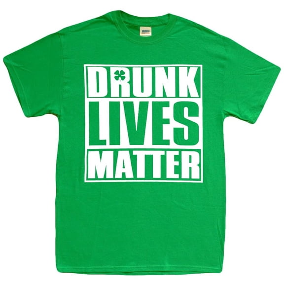 St Patricks Day Funny T-shirt Mens Clothes Graphic Tee Green