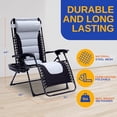 thumbnail image 3 of SereneLife Padded Zero Gravity Lounge Chair, 3 of 4