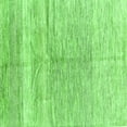 thumbnail image 1 of Ahgly Company Indoor Square Abstract Green Contemporary Area Rugs, 4' Square, 1 of 1