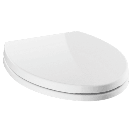 Delta Morgan Elongated Standard Close Toilet Seat in White 810903-WH