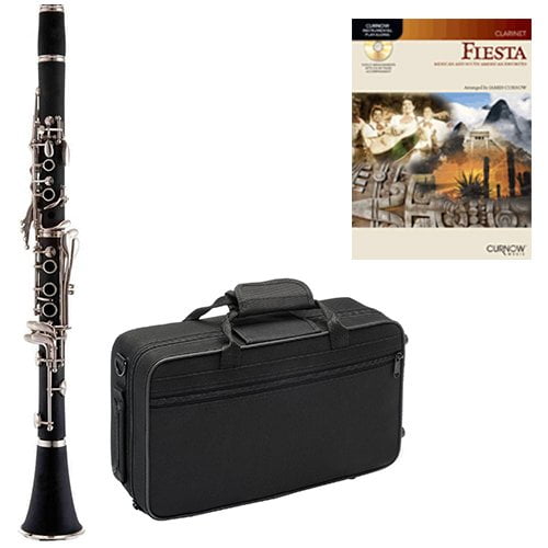 Fiesta Mexican Favorites Clarinet Pack - Includes Clarinet w/Case & Accessories & Fiesta Mexican Play Along Book
