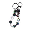 thumbnail image 1 of Pulsera con cuentas para llaves, colgante para llave de coche, bolso de dibujos animados, llavero con dije, de carnaval, 1 of 8