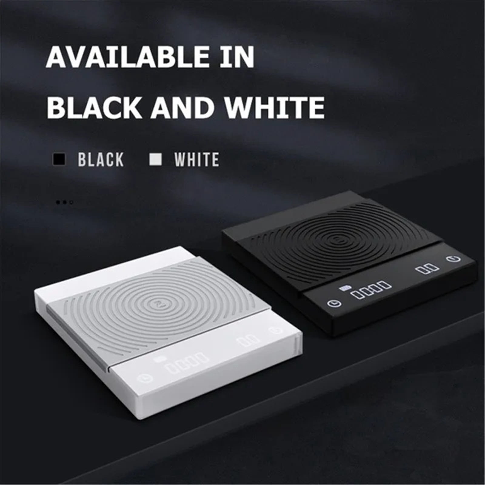 New Version Black Mirror Basic Coffee Scale Kitchen Scales with Auto Timing for Both Espresso and Pour Over Digital