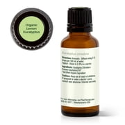 Plant Therapy Organic Lemon Eucalyptus Essential Oil 100% Pure, USDA Certified Organic, Undiluted, Natural Aromatherapy 30 mL (1 oz)