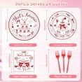 thumbnail image 2 of Princess Birthday Party Decorations, 96 Pcs Four Ever a Princess Plates and Napkins Forks Tableware Set, Girls 4th Birthday Party Supplies Disposable Plates Set for 24, 2 of 7