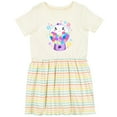thumbnail image 3 of Inktastic Cute Gumball Machine and Bubbles Girls Toddler Dress, 3 of 5