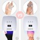 thumbnail image 3 of Uv Protection Fingerless Gloves Lightweight Stretchy Sun-proof Fingerless Gloves For Outdoor Sports, 3 of 4
