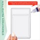 thumbnail image 4 of 30 Piezas Estuche Protector de Cromos Soporte de Tarjetas Graduados Transparentes de Acrílico con Fundas Rígidas para Tarjetas de Posición de Etiqueta, 4 of 7
