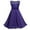 Deep Purple, variant on YEAHDOR Kids Girls Lace Chiffon Flower Girl Dress Wedding Prom Dance Ball Gown Party Maxi Dress Lavender 14