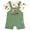 Sage Green Cream, variant on John Deere Baby Boys' 2-Piece Shortall and T-Shirt Set Sage Green Cream