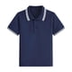 thumbnail image 4 of Odeerbi Camisas de Golf de Niños Algodón Color Sólido Camisas de Tenis de Manga Corta Uniforme Escolar, 4 of 4