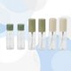 thumbnail image 3 of Juego de botellas de viaje recargables Unique Bargains de 8 piezas en verde y beige, 3 of 6