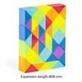 thumbnail image 5 of Cubo Plegable Color Serpiente Regla Rompecabezas Cubo Plegable Twist Juguete Educativo Niños Cubos (48), 5 of 5