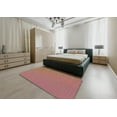 thumbnail image 4 of Ahgly Company Indoor Rectangle Patterned Salmon Pink Novelty Area Rugs, 5' x 8', 4 of 6