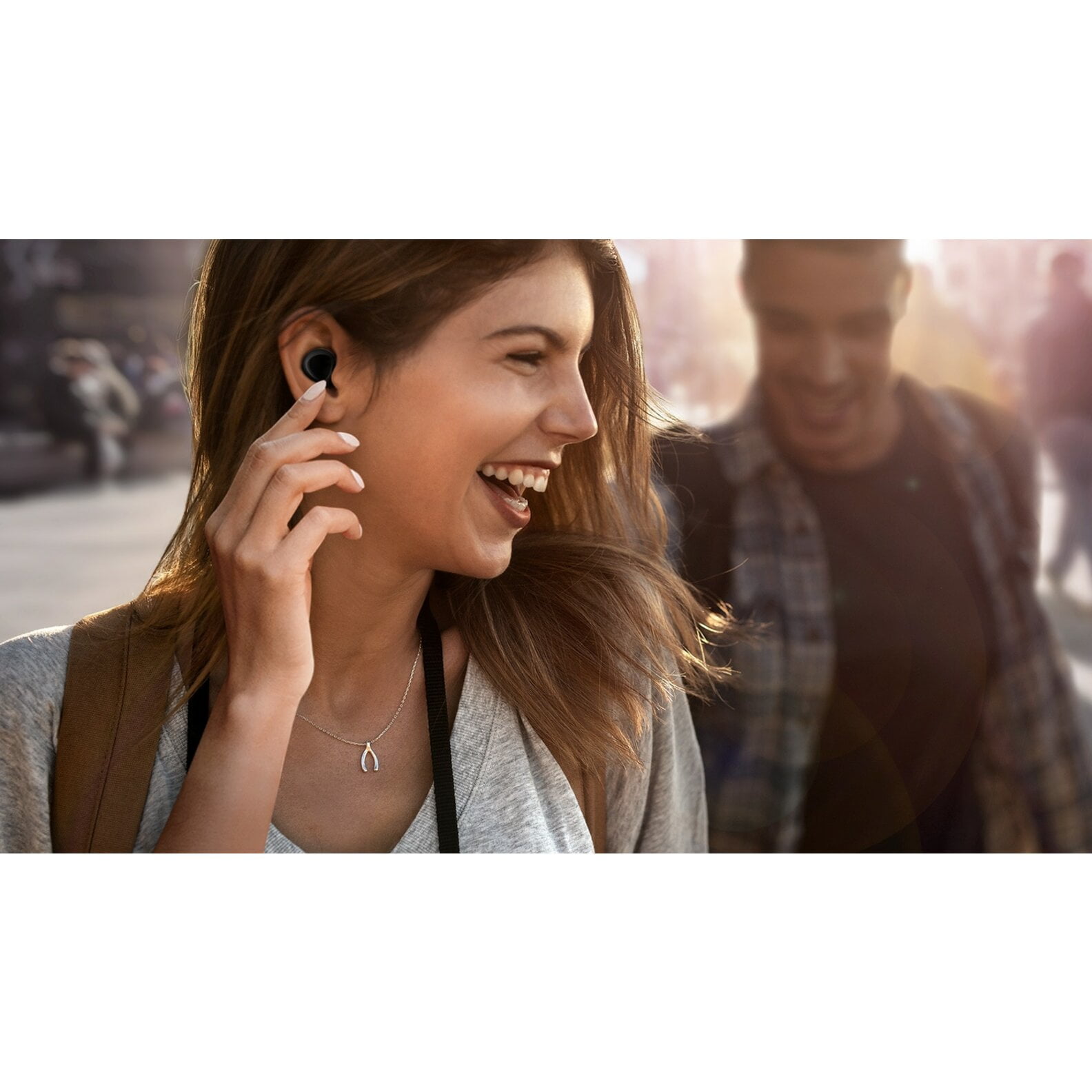 SAMSUNG Galaxy Buds, Black (Charging Case Included)