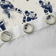 thumbnail image 4 of Feelyou Eat Hockey Sleep Blackout Curtains Set of 2 (52x84 Each), Winter Sport Lover Window Curtains, Teens Kids Boys Girls Curtains and Drapes, Blackout Curtains Bedroom Decor, 4 of 6