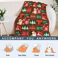 thumbnail image 4 of Christmas Kids Throw Blanket Small Christmas Tree Blanket Xmas Winter Holiday Blanket for Girls Boys Child Baby Bed Soft Lightweight Fuzzy Plush Fleece Blankets and Throws 40x50, 4 of 6