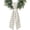 Gray, variant on Birds on the Wire Teal Grey Burlap Background Wreath Sash for Front Door 4.5"x56", Double-Sided Bow Ribbon Decor for Wreaths, Stair Railings, Fireplace Mantel