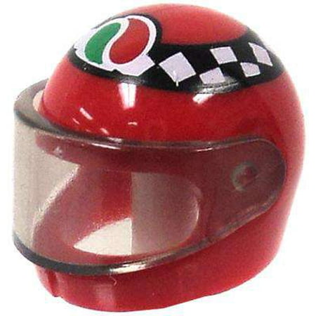 City Helmet - LEGO LEGO City Red Motorcycle Helmet with Checkers & Octon Logo
