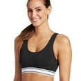 thumbnail image 1 of Jockey Bras: Retro Stripe Bralette 2253 Black, 1 of 3