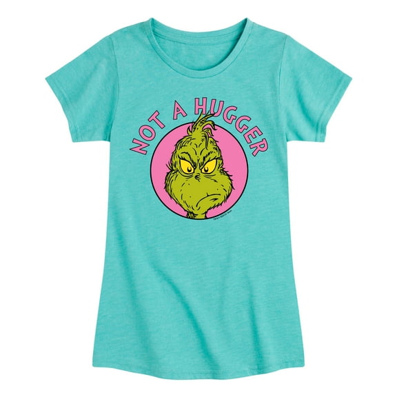 The Grinch - Not A Hugger Grinch - Toddler & Youth Girls Short Sleeve Graphic T-Shirt