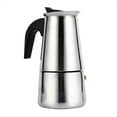 thumbnail image 1 of Sturdy Durable Coffee Maker Stove, Convenient Safe Healthy Ergonomic  Handle Moka Coffee Maker, For, 1 of 3