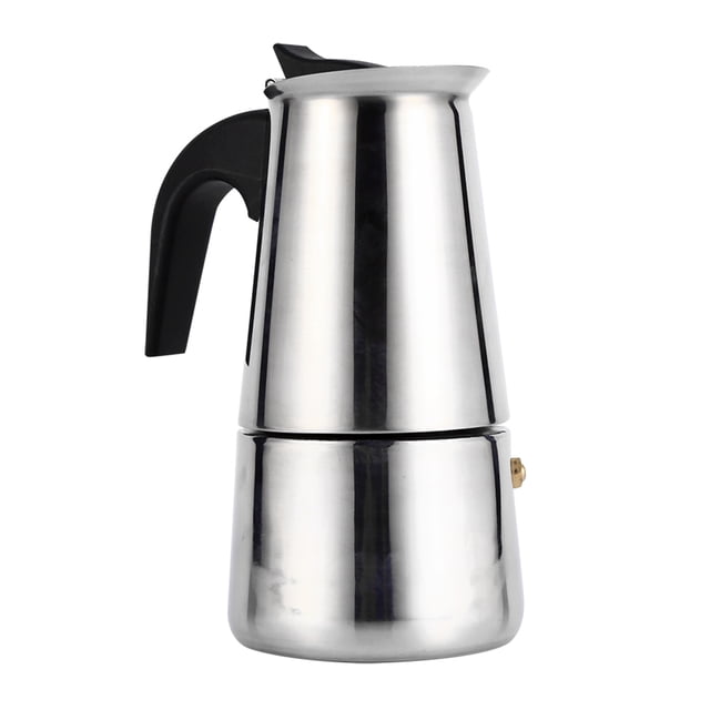 Sturdy Durable Coffee Maker Stove, Convenient Safe Healthy Ergonomic Handle Moka Coffee Maker, For