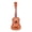 Brown, variant on Ukulele Guitar Toy Musical Instrument for Beginners with Nylon Strings Educational Music Toy for 3-6 Years Portable Play Gift