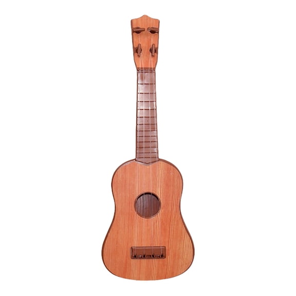 Ukulele Guitar Toy Musical Instrument for Beginners with Nylon Strings Educational Music Toy for 3-6 Years Portable Play Gift