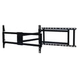 thumbnail image 2 of TV Wall Mount Bracket, 40-120 Inch TV, Full-Motion with Rotation & Tilt, Free-Floating Design, Adjustable Arms, 2 of 11