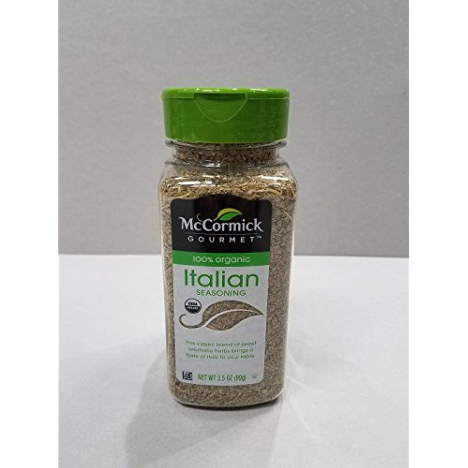 Mccormick Gourmet 100 Organic Italian Seasoning 3.5 Oz